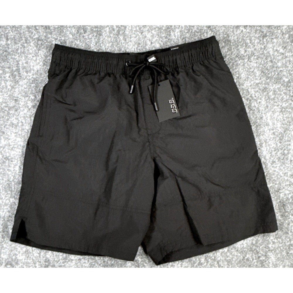 CSG City Wind Shorts Mens Medium Black 8 Inch Inseam NWT